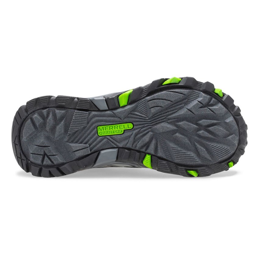 Basket Merrell Moab FST Low A/C Waterproof Grise Foncé Enfant | Q.Q.CNJJ